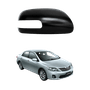 Capa de Retrovisor Toyota Corolla 2008 Até 2013 Com Seta Black Piano Lado Direito Passageiro