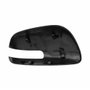 Capa Retrovisor Toyota Corolla 2008 Até 2013 Com Seta Black Piano Lado Esquerdo Motorista