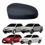 Capa Retrovisor Toyota Etios Hatch Sedan 2012 Até 2019 Texturizado Lado Esquerdo Motorista