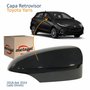 Capa Retrovisor Toyota Yaris 2018 Até 2024 Com Furo Liso Lado Direito Passageiro