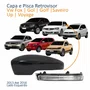 Kit Capa Com Pisca Retrovisor Vw Fox Gol Saveiro Voyage 2013 Até 2016 Golf Up 2013 2014 Liso Lado Esquerdo Motorista