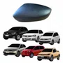 Capa Retrovisor Vw Fox Gol Saveiro Voyage G6 2013 Até 2016 Up Golf 2013 2014 METAGAL Sem Furo Texturizado Lado Esquerdo Motorista