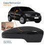 Capa Retrovisor Vw Gol 2013 2014 Liso Com Furo Lado Direito Passageiro