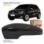 Capa Retrovisor Vw Gol 2013 2014 Liso Com Furo Lado Esquerdo Motorista