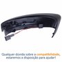 Capa Retrovisor Vw Gol G5 2008 2009 2010 2011 2012 Com Furo Com Pisca Lado Direito Passageiro