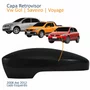 Capa Retrovisor Vw Gol Saveiro Voyage G5 2008 Até 2012 Texturizado Com Furo Lado Esquerdo Motorista