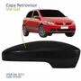 Capa Retrovisor Vw Gol G5 2008 2009 2010 2011 2012 Texturizado Com Furo Lado Direito Passageiro