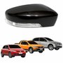 Capa Retrovisor Vw Gol Saveiro Voyage 2008 Até 2012 Com Furo Com Pisca Lado Direito Passageiro