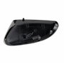 Capa de Retrovisor Vw Gol Voyage Saveiro G5 2008 2009 2010 2011 2012 Preto Lado Esquerdo Motorista