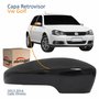 Capa Retrovisor Vw Golf 2013 2014 Liso Com Furo Lado Direito Passageiro