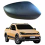 Capa Retrovisor Vw Saveiro G6 2013 Até 2016 METAGAL Sem Furo Texturizado Lado Direito Passageiro