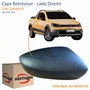 Capa Retrovisor Vw Saveiro G6 2013 Até 2016 METAGAL Sem Furo Texturizado Lado Direito Passageiro