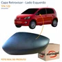 Capa Retrovisor Vw Up 2013 2014 METAGAL Sem Furo Texturizado Lado Esquerdo Motorista