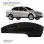 Capa Retrovisor Vw Voyage G5 2008 2009 2010 2011 2012 Texturizado Com Furo Lado Direito Passageiro
