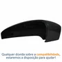 Capa Retrovisor Vw Voyage G5 2008 2009 2010 2011 2012 Texturizado Com Furo Lado Esquerdo Motorista