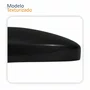 Capa Retrovisor Vw Voyage G5 2008 2009 2010 2011 2012 Texturizado Com Furo Lado Esquerdo Motorista