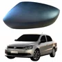 Capa Retrovisor Vw Voyage G6 2013 Até 2016 METAGAL Sem Furo Texturizado Lado Esquerdo Motorista