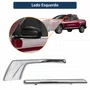 Conjunto Friso Retrovisor Fiat Toro 2016 Até 2021 Cromado ORIGINAL