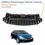 Defletor Parachoque Inferior Central Nissan Sentra 2017 Até 2020