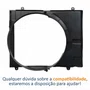 Defletor Radiador Dianteiro Mitsubishi L200 Triton Central
