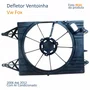 Defletor Ventoinha Vw Fox 2006 Até 2012 Com Ar Condicionado Original