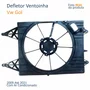 Defletor Ventoinha Vw Gol 2009 Até 2021 Com Ar Condicionado Original