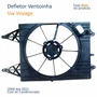 Defletor Ventoinha Vw Voyage 2009 Até 2021 Com Ar Condicionado Original