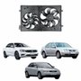 Eletroventilador Ventoinha Com Defletor Audi A3 1999 Até 2005 Com Ar Condicionado Vw Bora  2005 Até 2012 Com Ar Condicionado  Vw Golf 1998 Até 2009 Com Ar Condicionado
