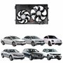 Eletroventilador Ventoinha Com Defletor Audi A3 2006 Até 2010 Vw Jetta 2009 Até 2016 Passat 2005 Até 2013 Passat Cc 2013 Até 2015 Fusca 2013 Até 2016 Vw Tiguan Vw Eos 2013 Até 2017