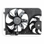 Eletroventilador Ventoinha Com Defletor Audi A3 2006 Até 2010 Vw Jetta 2009 Até 2016 Passat 2005 Até 2013 Passat Cc 2013 Até 2015 Fusca 2013 Até 2016 Vw Tiguan Vw Eos 2013 Até 2017