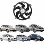 Eletroventilador Ventoinha Com Defletor Citroen C4 C4 Pallas 2007 Até 2013 Picasso 2007 Até 2012 Peugeot 307 2007 Até 2013 308 2012 Até 2015  408 2010 Até 2015 Com Ar Condicionado