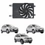 Eletroventilador Ventoinha Com Defletor Ford Ecosport 2002 Até 2012 Com Ar Condicionado  Fiesta  2002 Até 2012 Com Ar Condicionado
