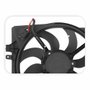 Eletroventilador Ventoinha Com Defletor Gm Cobalt 2013 Até 2016 Onix 2013 Até 2017 Prisma  2013 Até 2017 Spin 2013 Até 2016 Tracker 2014 Até 2016 Com Ar Condicionado