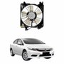 Eletroventilador Ventoinha Com Defletor Honda Civic 2012 2013 2014 2015 2016 Com Ar Condicionado Automatico E Manual
