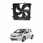 Eletroventilador Ventoinha  Do Condensador Honda New Fit 2009 Até 2014 Com Ar Condicionado