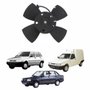 Eletroventilador Ventoinha  Fiat Uno Premio Fiorino 2001 Até 2004 Com Ar Condicionado  1990 Até 2000 Sem Ar Condicionado