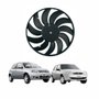 Eletroventilador Ventoinha  Ford Fiesta 1999 Até 2001 Com Ar Condicionado Ford Ka 2009 Até 2014 Com Ar Condicionado