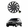 Eletroventilador Ventoinha Gm Celta 2001 2002 2003 2004 2005 2006 Com Ar Condicionado Com Resistência 3 Pinos