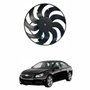 Eletroventilador Ventoinha  Gm Cruze 2011 2012 2013 2014 2015 2016 Com Ar Condicionado Com Resistência