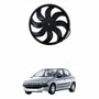 Eletroventilador Ventoinha  Peugeot 206 1991 Até 2010 Com Ar Condicionado  (Tomada Antiga)