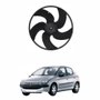 Eletroventilador Ventoinha  Peugeot 206 1999 2000 2001 2002 2003 2004 2005 2006 Sem Ar Condicionado
