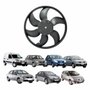Eletroventilador Ventoinha  Renault Clio 1999 Até 2016 Kangoo 1996 Até 2005 Logan Sandero 2007 Até 2013 Megane Scenic 1999 Até 2007 Symbol 2009 Até 2013 Sem Ar Condicionado