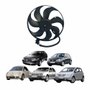 Eletroventilador Ventoinha Volkswagen Bora 2005 Até 2011 Fox 2004 Até 2010 Golf 2002 Até 2006 New Beetle 2006 Até 2010 Polo 2003 Até 2012 Com Ar Condicionado