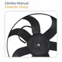 Eletroventilador Vw Gol Voyage Saveiro 2009 Até 2023 Fox Spacefox Polo 2006 Até 2023 Com Ar