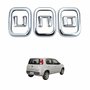 Emblema Fiat Uno Vivace 2011 Até 2016 Escrito Uno