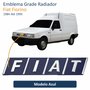 Emblema Grade Fiat Fiorino 1984 Até 1995