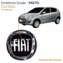 Emblema Grade Fiat Palio 2012 Até 2016 Preto
