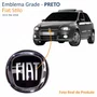 Emblema Grade Fiat Stilo 2011 Até 2016 Preto