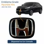 Emblema Grade Hyundai Hrv 2022 Até 2025