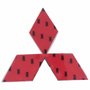 ​​​​​​​Emblema Grade Mitsubishi Asx 2011 Até 2018